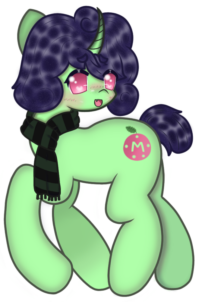Minty Juniper (art by @usagirubes)